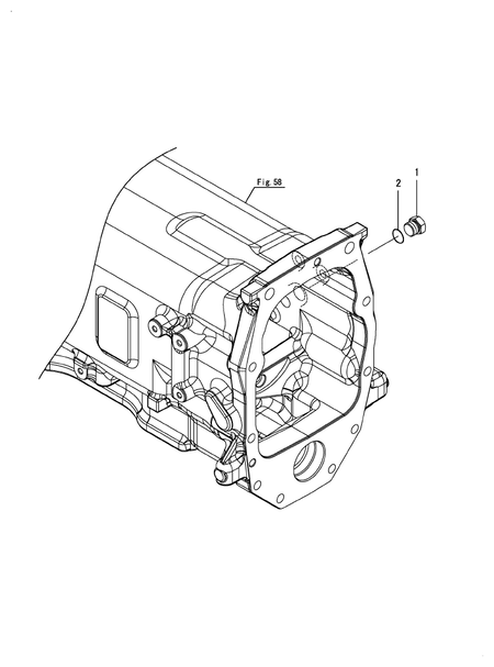 PLUG(CLUTCH HOUSING) (YM351A) PLUG(CLUTCH HOUSING) (YM351A)
