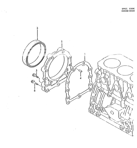 OIL SEAL CASE (4TN82TL-RGB)