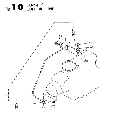 LUB.OIL LINE (TS60C-GB) LUB.OIL LINE (TS60C-GB)
