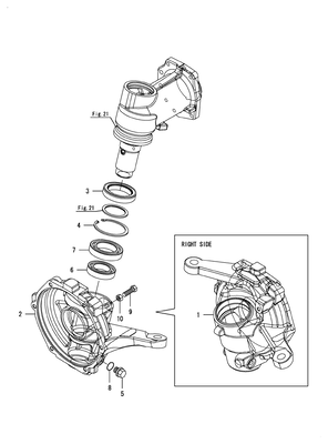 FRONT GEAR BOX (YT235Y)