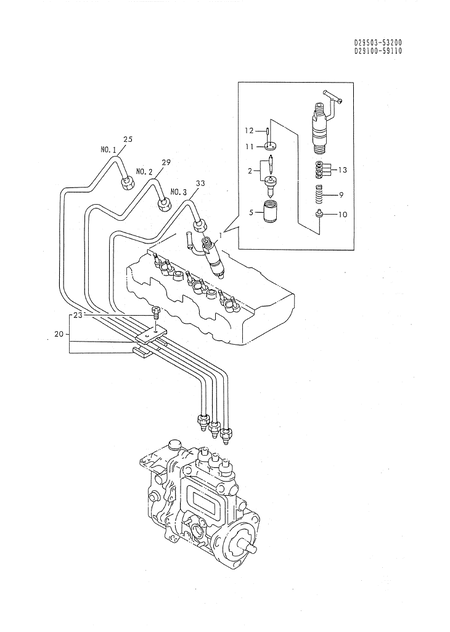 FUEL INJECTION SYSTEM (3TN84TL-RTBZ)