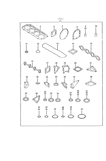 GASKET SET (4TN82TL-RGB) GASKET SET (4TN82TL-RGB)