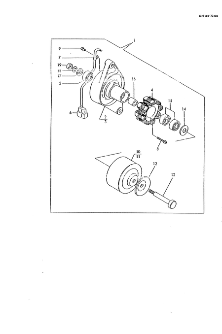 GENERATOR(COMPONENT PARTS) (4TN82TL-RGB)