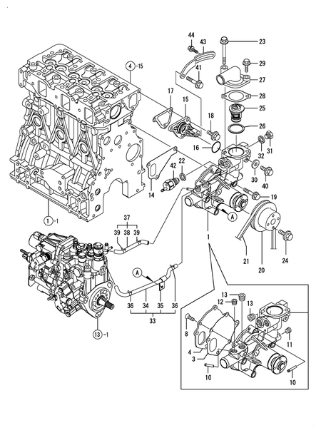 COOLING WATER SYSTEM (3TNV84T-GKL) COOLING WATER SYSTEM (3TNV84T-GKL)