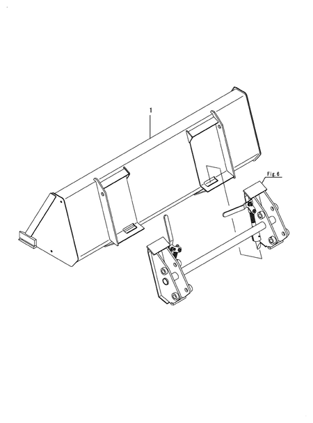 BUCKET(QUICK (CL600(YANMAR))