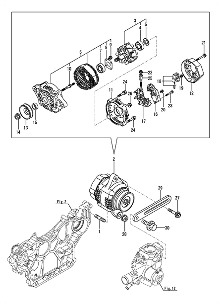 GENERATOR (4TNV98C-XNITL)
