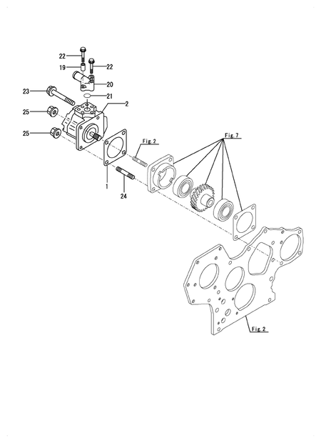 HYDRAULIC PUMP (3TNV88-BNRG2H) HYDRAULIC PUMP (3TNV88-BNRG2H)