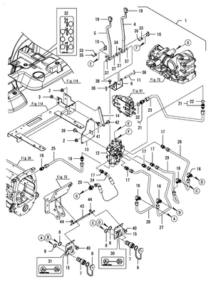 REAR REMOTE KIT (LX4100(YANMAR)) REAR REMOTE KIT (LX4100(YANMAR))