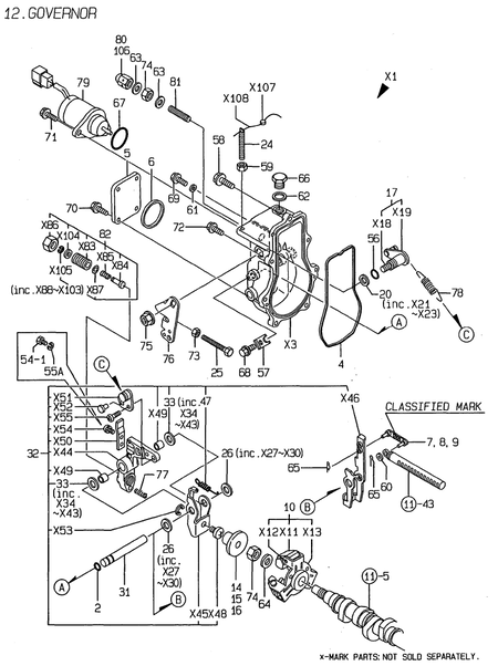 GOVERNOR (4TNE84-DS)