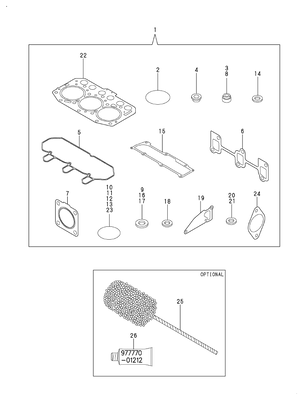GASKET SET & TOOLS (3TNV70-ASA3) GASKET SET & TOOLS (3TNV70-ASA3)