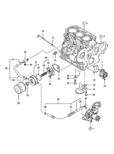 LUB.OIL SYSTEM (3TNV84T-BKSA)