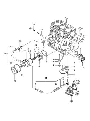 LUB.OIL SYSTEM (3TNV84T-BKSA)