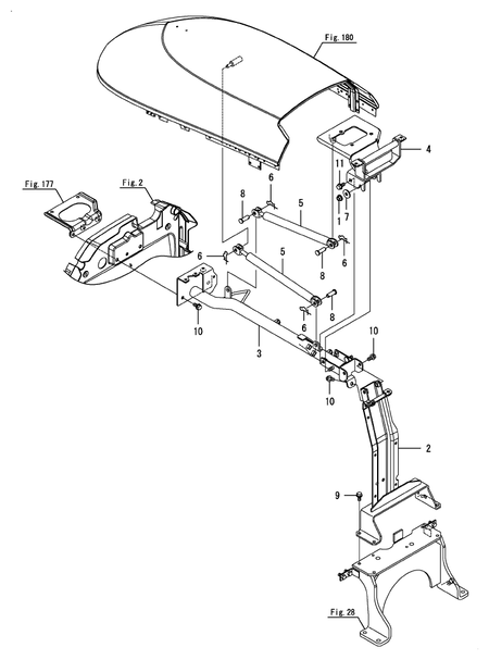 REAR FRAME (YT359Y)