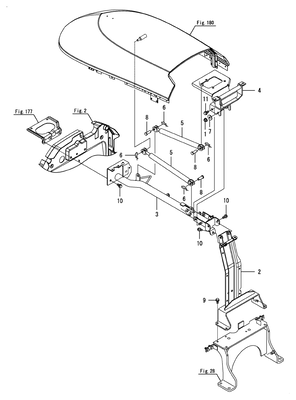 REAR FRAME (YT359Y)