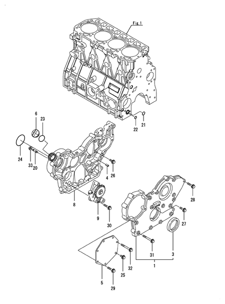 GEAR HOUSING (4TNE92-HHYF)