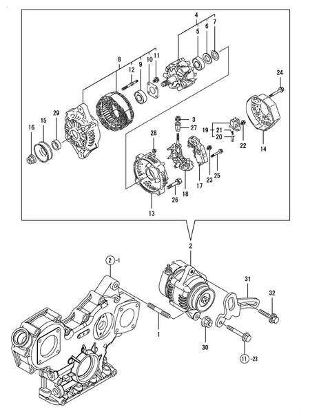 GENERATOR (3TNV88-XRE1)