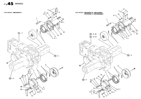BRAKES (YM3000) BRAKES (YM3000)