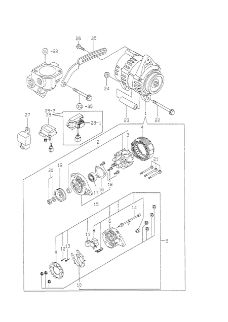 GENERATOR (4TNE88-YB)