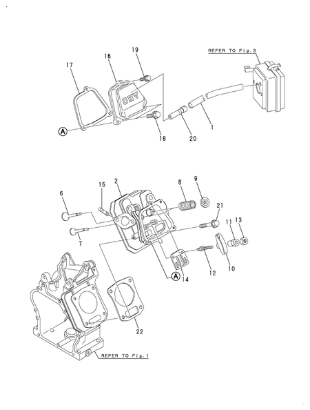 CYLINDER HEAD & BONNET (GA340SEHPSK)