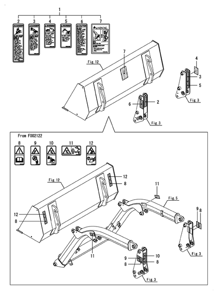 LABEL(SAFETY) (YL210)