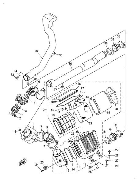 INTAKE(GMP) (YU700GMP) INTAKE(GMP) (YU700GMP)