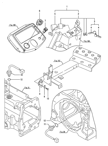 SWITCHES (EX450(YANMAR))