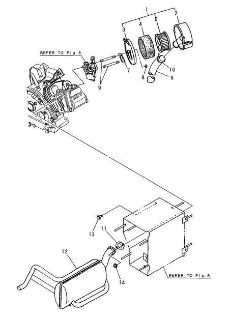 AIR CLEANER & MUFFLER (TA-880ESY)