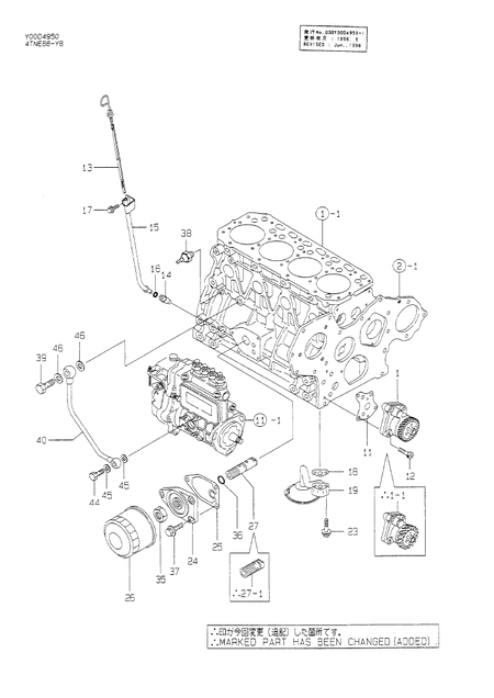 LUB.OIL SYSTEM (4TNE88-YB)