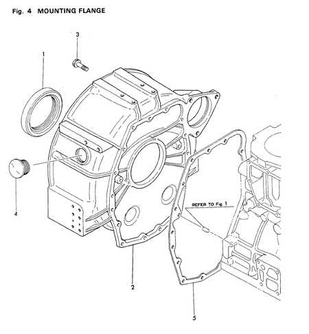 MOUNTING FLANGE (4T112TLE-PP)
