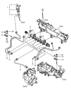 FUEL INJECTION VALVE (4TNV98CT-NKW) FUEL INJECTION VALVE (4TNV98CT-NKW)