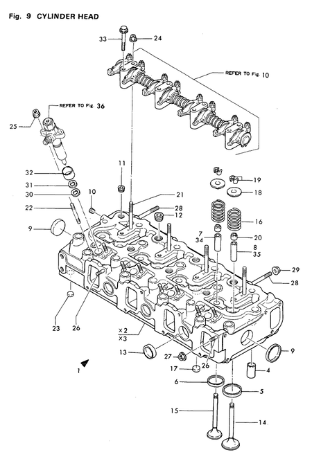 CYLINDER HEAD (4T112TLE-PP)