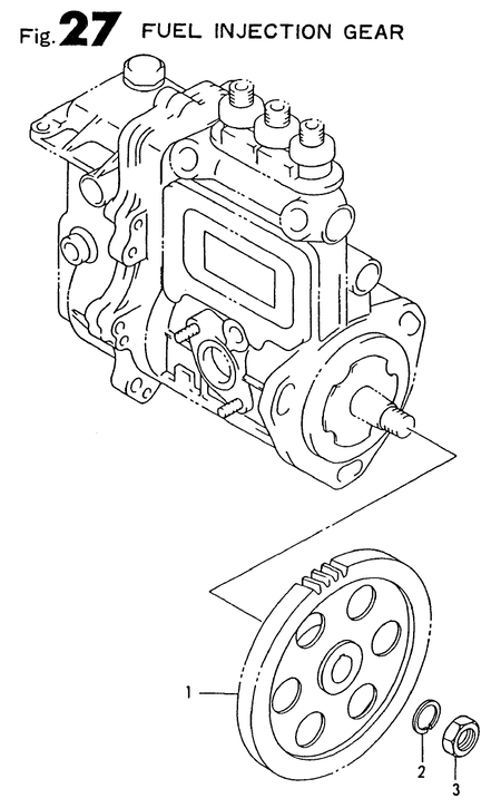 FUEL INJECTION GEAR (4TN82E-S) FUEL INJECTION GEAR (4TN82E-S)