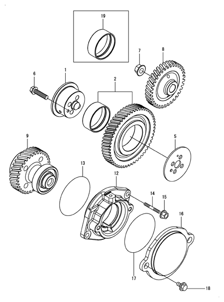 DRIVING GEAR (4TN107TT-6SMU1)