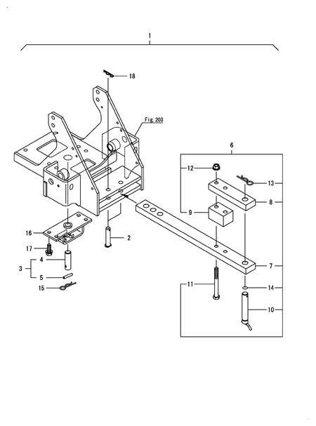 DRAWBAR HITCH (YT5113AC)