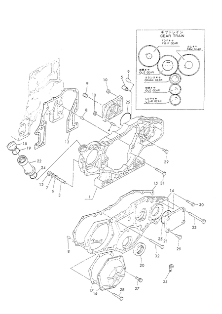 GEARS HOUSING (4T95LE-GB) GEARS HOUSING (4T95LE-GB)