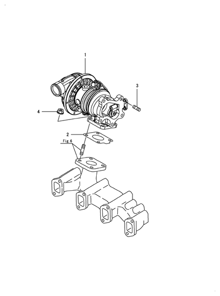 TURBINE (4TNV84T-BGGES)