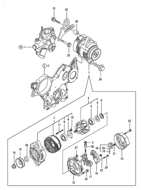 GENERATOR (3TNV70-PUKA) GENERATOR (3TNV70-PUKA)