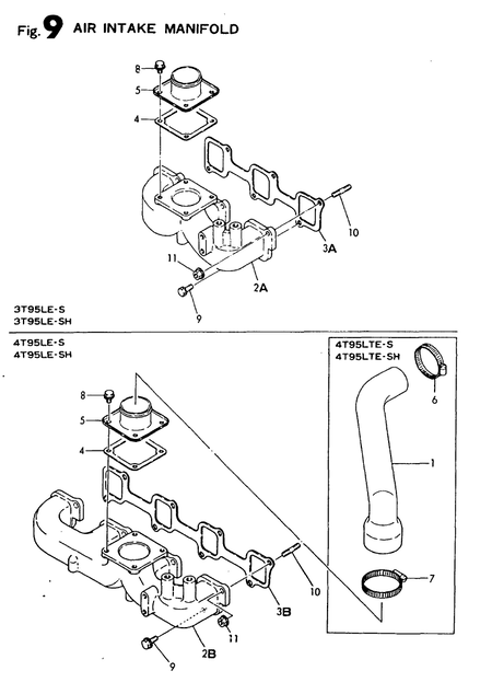 AIR INTAKE MANIFOLD (4T95LTE-SH)