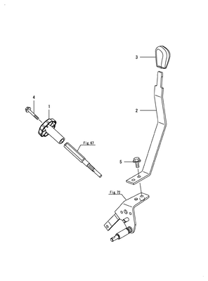 HYDRAULIC LEVER (SA324)