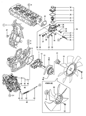 COOLING WATER SYSTEM (4TNV98-NSA2)