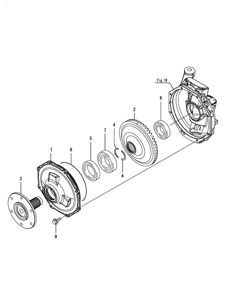 FRONT SPINDLE (LX4100(YANMAR))