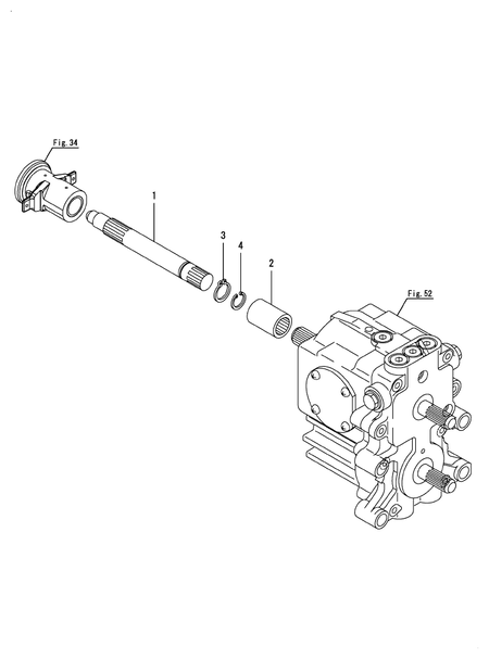 CLUTCH SHAFT (EX2900(CCY))