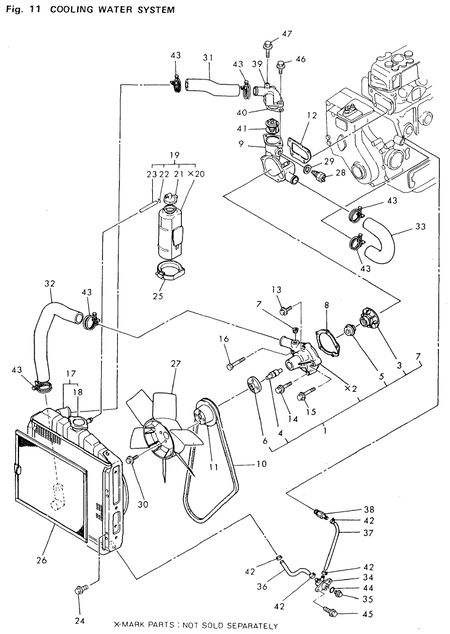 COOLING WATER SYSTEM (2T75U-NP)