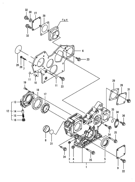 GEAR HOUSING (4TNV88-XKITL)