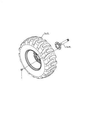 HUB BOLT (LX410(YANMAR)) HUB BOLT (LX410(YANMAR))