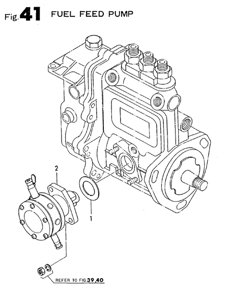 FUEL FEED PUMP (4TN82E-S) FUEL FEED PUMP (4TN82E-S)