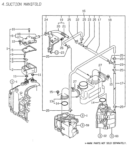 SUCTION MANIFOLD (2V78-TA)