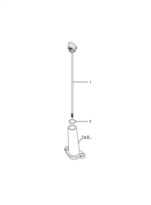 OIL GAUGE (SC2450(YANMAR))