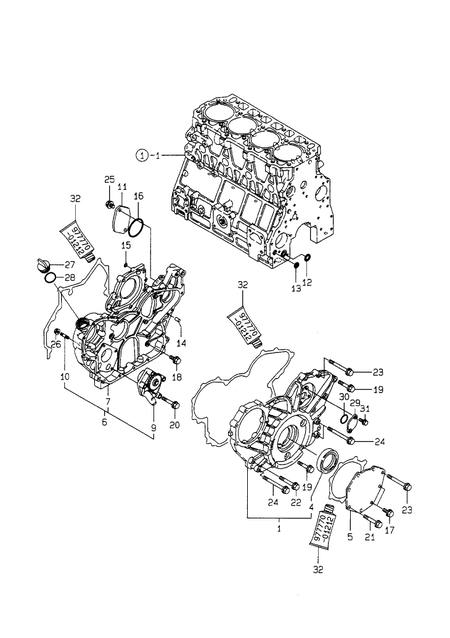 GEAR HOUSING (4TNE106-TB)