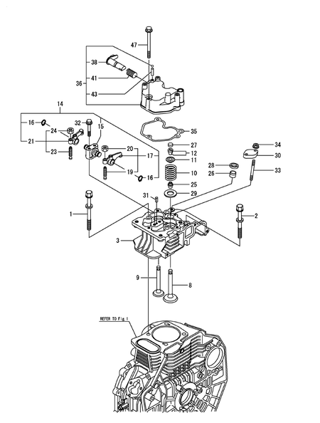 CYLINDER HEAD & BONNET (L70N6-PEYST) CYLINDER HEAD & BONNET (L70N6-PEYST)